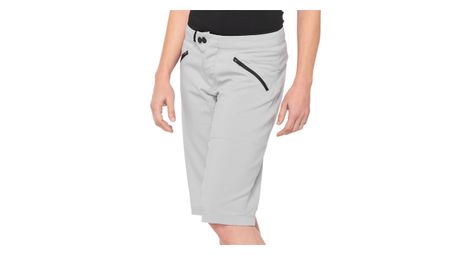 Women's 100% ridecamp grey shorts