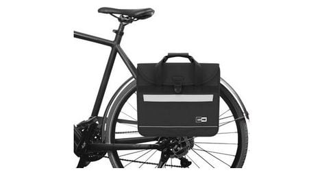 Sac à vélo single etanche 17 litres noir