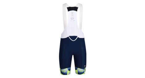 Cuissard de cyclisme homme cubic bleu/jaune