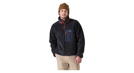 Chaqueta polar  retro-xclásica patagonia azul