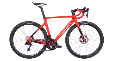 Vélo de route wilier triestina cento10 sl shimano ultegra di2 12v 700 mm rouge noir 2023 - produit reconditionné