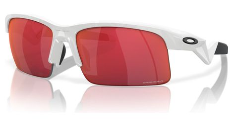 Lunettes enfant oakley capacitor - polished white / prizm field / ref : oo9013-0362