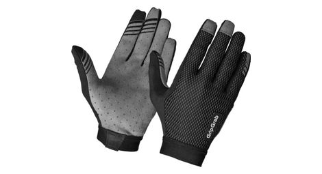 Guantes largos de verano gripgrab vertical 2 insidegrip negro