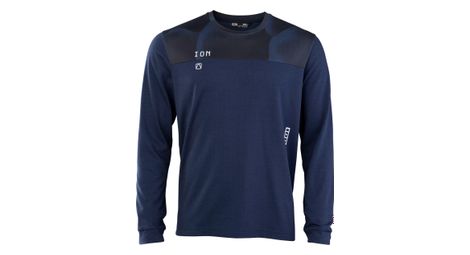 Maglia a maniche lunghe mtb ion traze amp uomo blu
