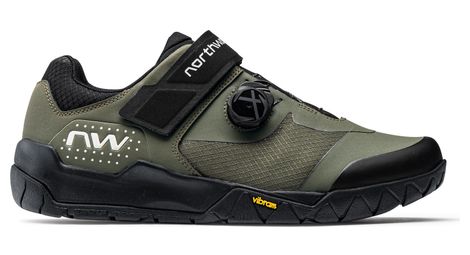 Zapatillas mtb northwave overland plus verde caqui