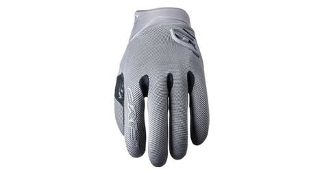 Paire de gants long five xr-trail gel gris