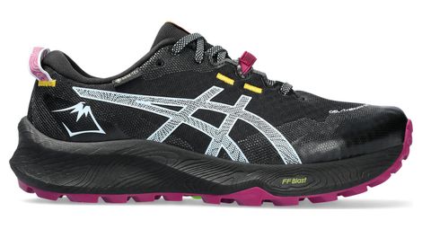 Asics gel trabuco 12 gtx scarpe da trail running donna nero rosa 39