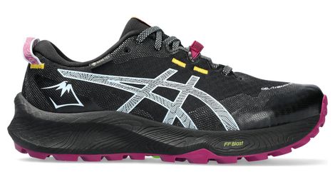 Asics gel trabuco 12 gtx zapatillas trail running mujer negro rosa