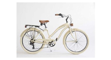 Velo via veneto cruiser 26 6v  femme 43 beige