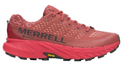 Chaussures de trail merrell agility peak 5 gore-tex rouge