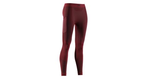 Mallas largas X-Bionic Xceed Run rojas para mujer