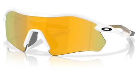 Occhiali oakley radar plate - polished white / prizm 24k polarized / ref : oo9495-0536