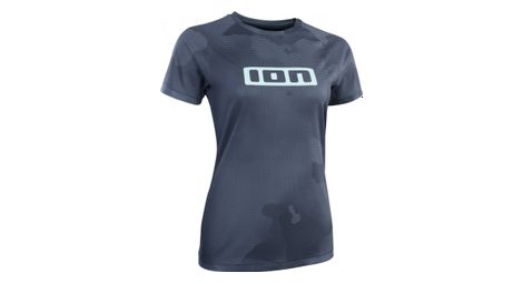 Maglia intima a maniche corte da donna ion blu