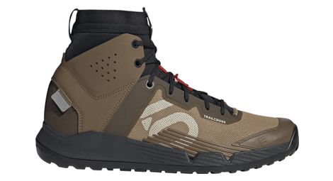 Mountainbike-Schuhe mit flachen Pedalen adidas Five Ten Trailcross Mid Pro Braun Herren