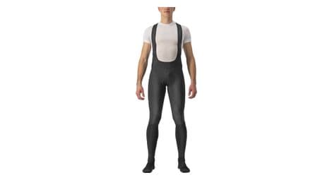 Lange radhose castelli velocissimo 5 schwarz/gelb