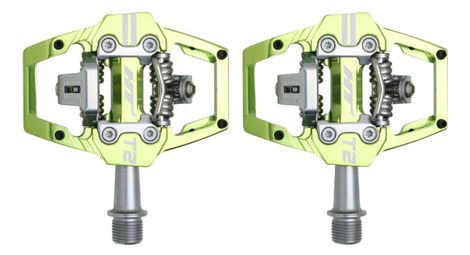 Ht components t2 pedals stealth green