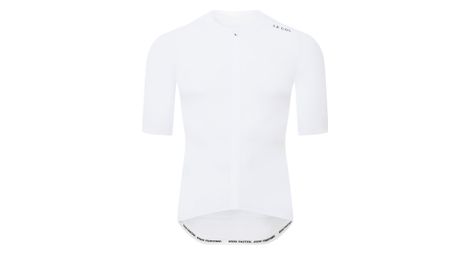 Maillot Manches Courtes Le Col Pro Lightweight Blanc/Navy Homme