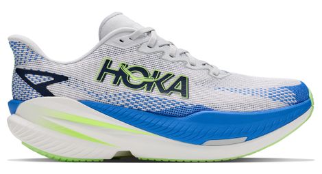 Chaussures Running Hoka Mach X 3 Gris/Bleu Homme
