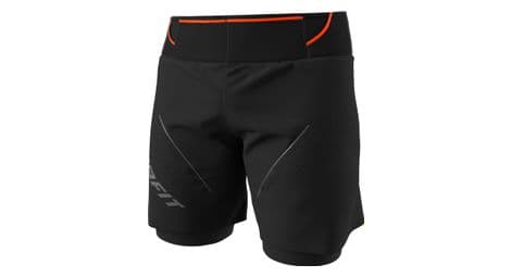 Culotte 2 en 1 dynafit ultra negro hombre