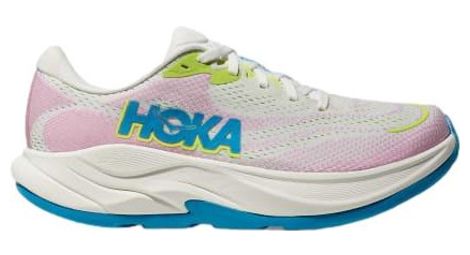 Hoka rincon 4 damesschoenen wit/roze/blauw