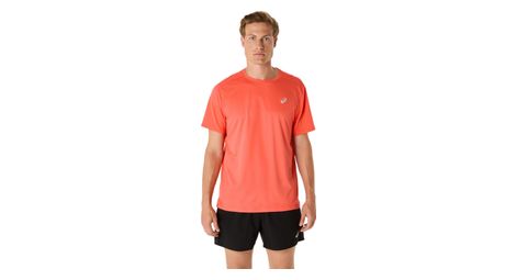 asics core rouge homme short sleeve jersey