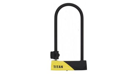 Auvray - antivol vélo u titan avec support 320x165mm 12mm - acier - fiable et résistant - simple à utiliser