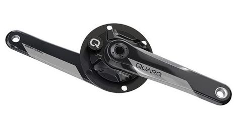 quarq dfour sram dub crankset with power sensor for shimano dura ace ultegra 2x11s without case black