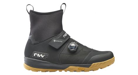 Northwave kingrock plus gtx mtb shoes black/ochre 39.1/2