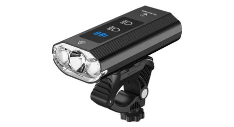 Éclairage vélo avant performance 1200 lumens led