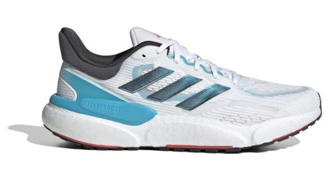 Adidas performance solarboost 5 scarpe da corsa blu bianco 42.2/3