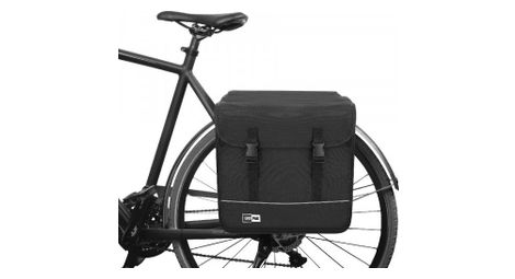 Sacoche double 35l noir velo electrique