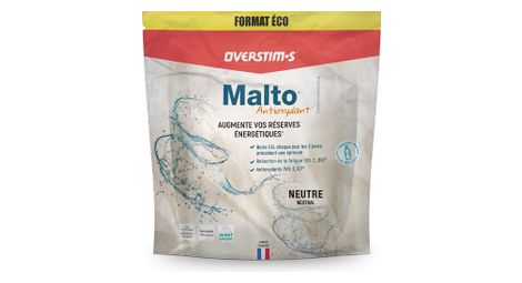 Bebida energética overstims malto antioxidante frutos rojos 1,8kg