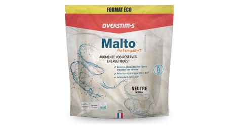 Boisson énergétique overstims malto antioxydant fruits rouges 1.8kg