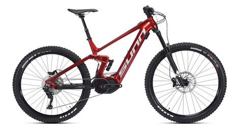 Bicicletta da esposizione - sunn kern el s2 shimano deore 10v 630 wh 29'' / 27.5'' rosso 2023 mountain bike elettrica a sospensione completa