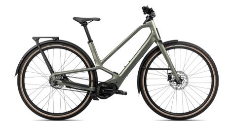 orbea diem 20 electric city bike shimano nexus inter 5 5s belt 630 wh 700 mm spaceship green grey 2025
