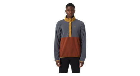 helly hansen daybreaker fleecejacke grau braun