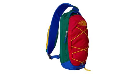 The north face borealis sling bag 6l blue/red/green