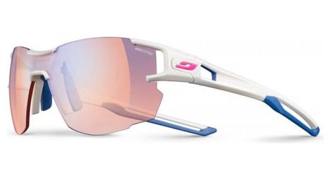 Lunettes femme julbo aerolite reactiv performance 1-3 blanc / bleu 