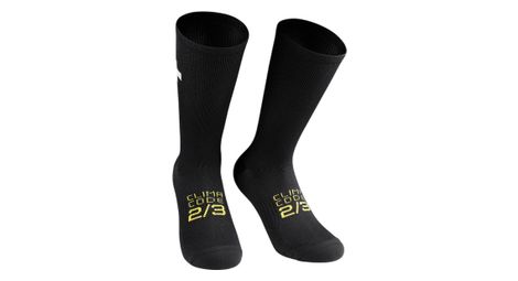 Chaussettes assos spring fall p1 noir