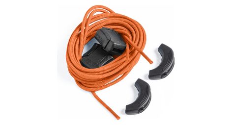 Paire de Lacets Crankbrothers Speed Lace Orange