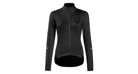 Gore wear progress thermo damen langarmtrikot schwarz