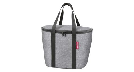 Sac isotherme klickfix pour panier argent