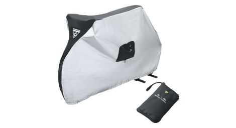 Housse de vélo de route topeaks bike cover blanc / noir