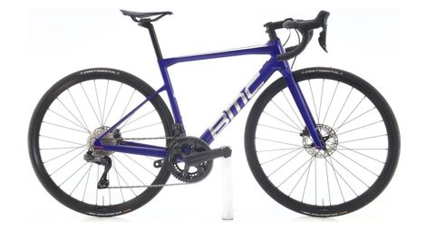 Bmc Team Machine Slr Three Carbone Di2 12V Bleu Velo De Route Bmc Bon Etat