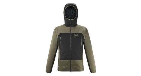 Millet fusion airwarm jacket khaki/black