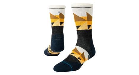 Chaussettes stance performance condor mid wool crew bleu / jaune