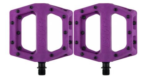 Paire de pedales plates dmr v11 violet