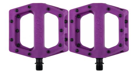 Paire de pédales plates dmr v11 violet