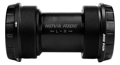 Boitier de pédalier nova ride bb t47 68 shimano noir