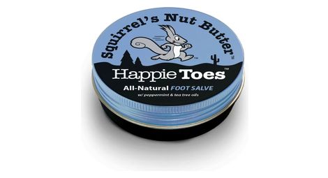 Crème anti-ampoules et réparateur cutané squirrel's nut butter happie toes 56g